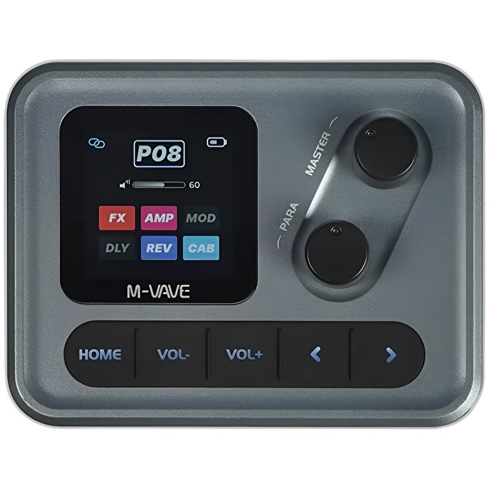 M-Vave Pocket Amp Gri Mini Gitar Prosesörü